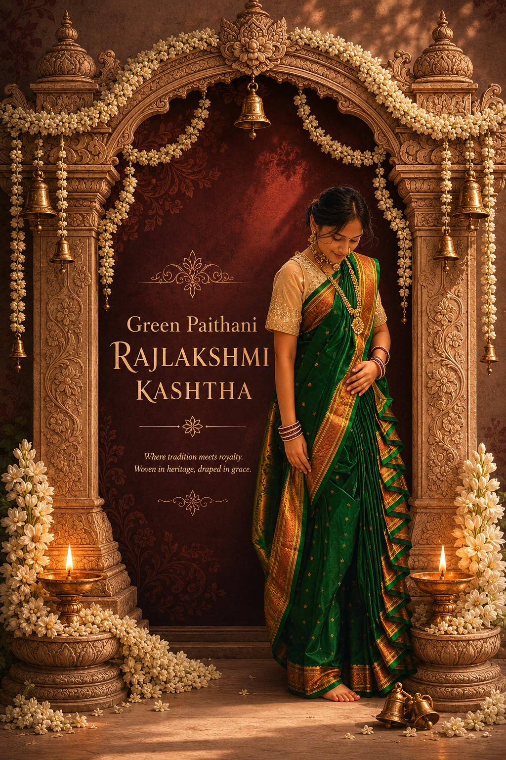 Paithani Nauwari Kashta