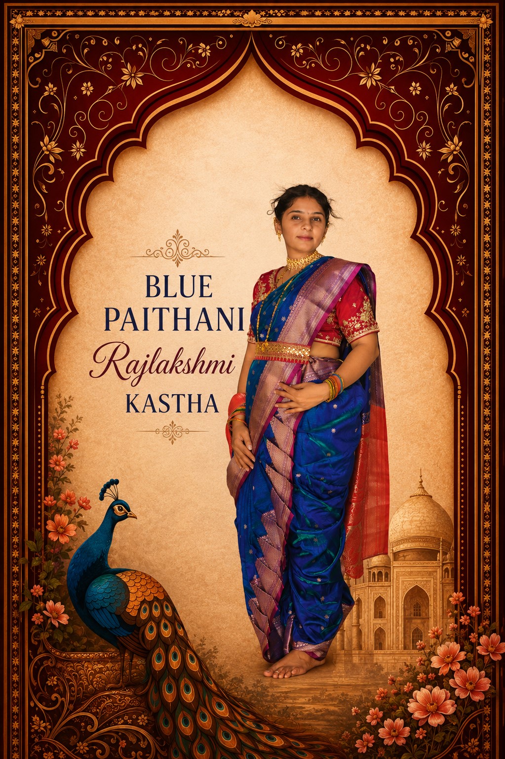 Paithani Nauwari Kashta